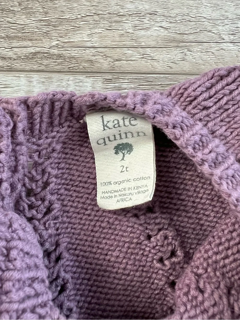 Kate Quinn With Love From Africa Long Sleeve Sweater Bubble Size 2T